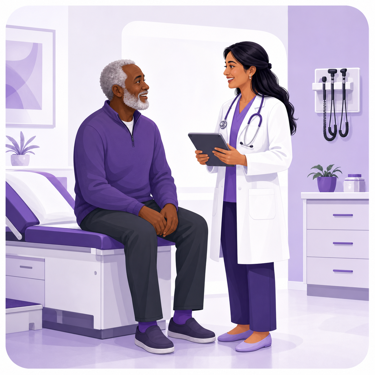 In-person visit